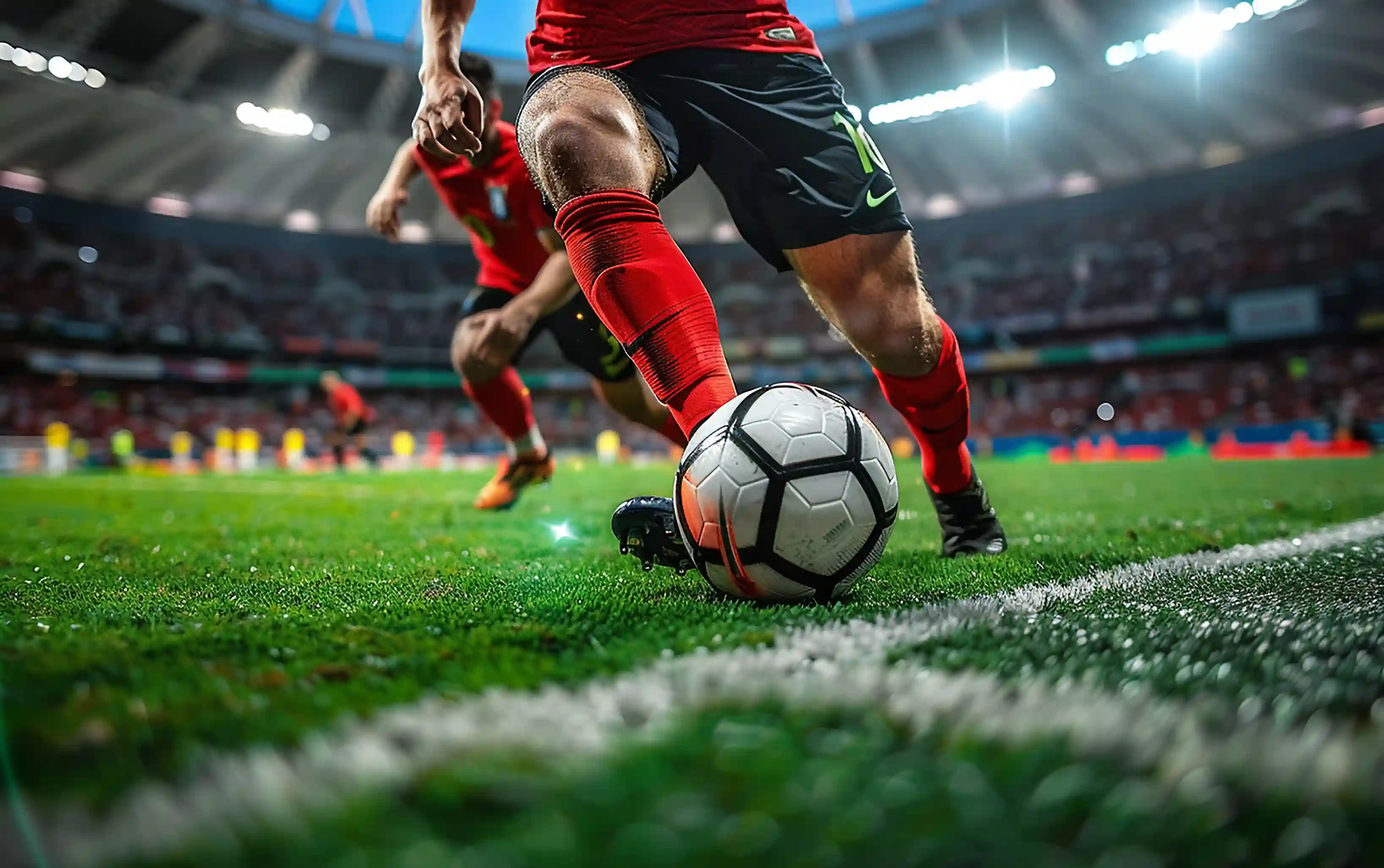 Football coaching session